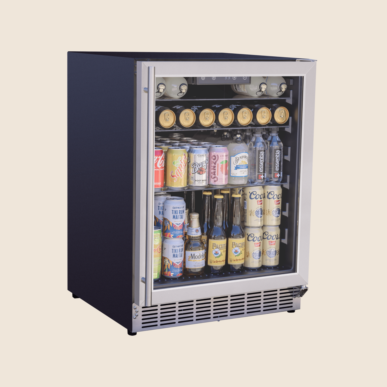 Summerset - 24" Outdoor Rated Refrigerator w / Glass Door