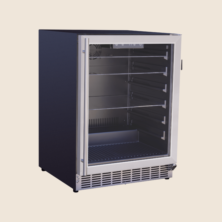 Summerset - 24" Outdoor Rated Refrigerator w / Glass Door