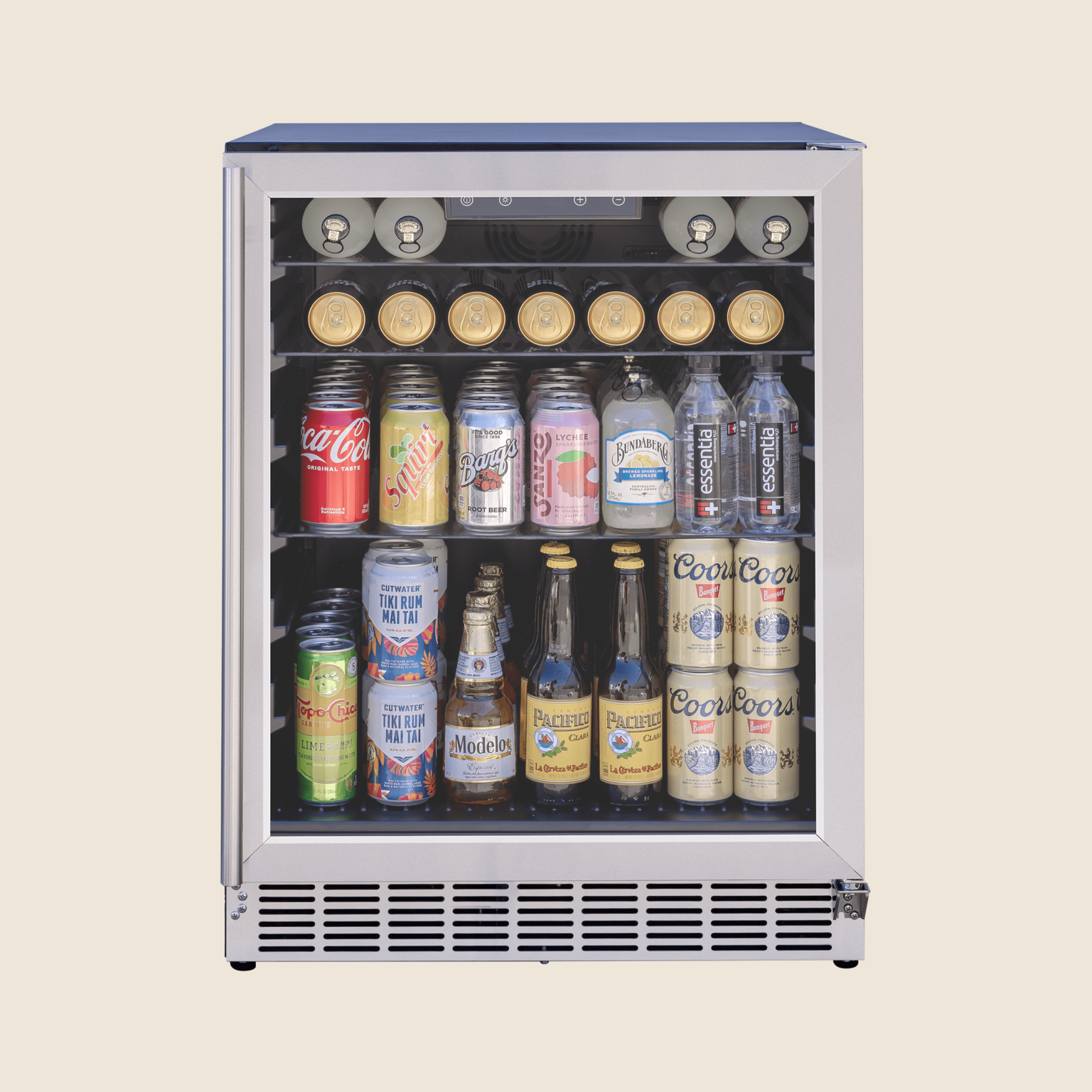 Summerset - 24" Outdoor Rated Refrigerator w / Glass Door