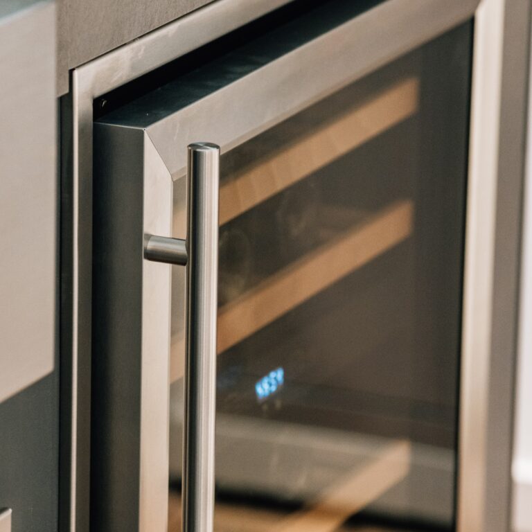 American Made Grills - 24" Deluxe Outdoor Rated Dual Zone Wine Cooler