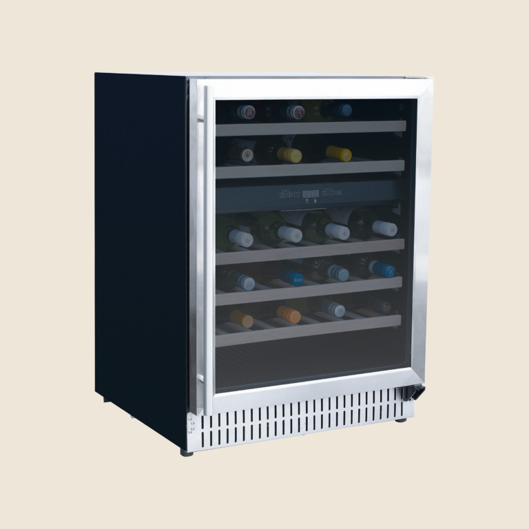 American Made Grills - 24" Deluxe Outdoor Rated Dual Zone Wine Cooler