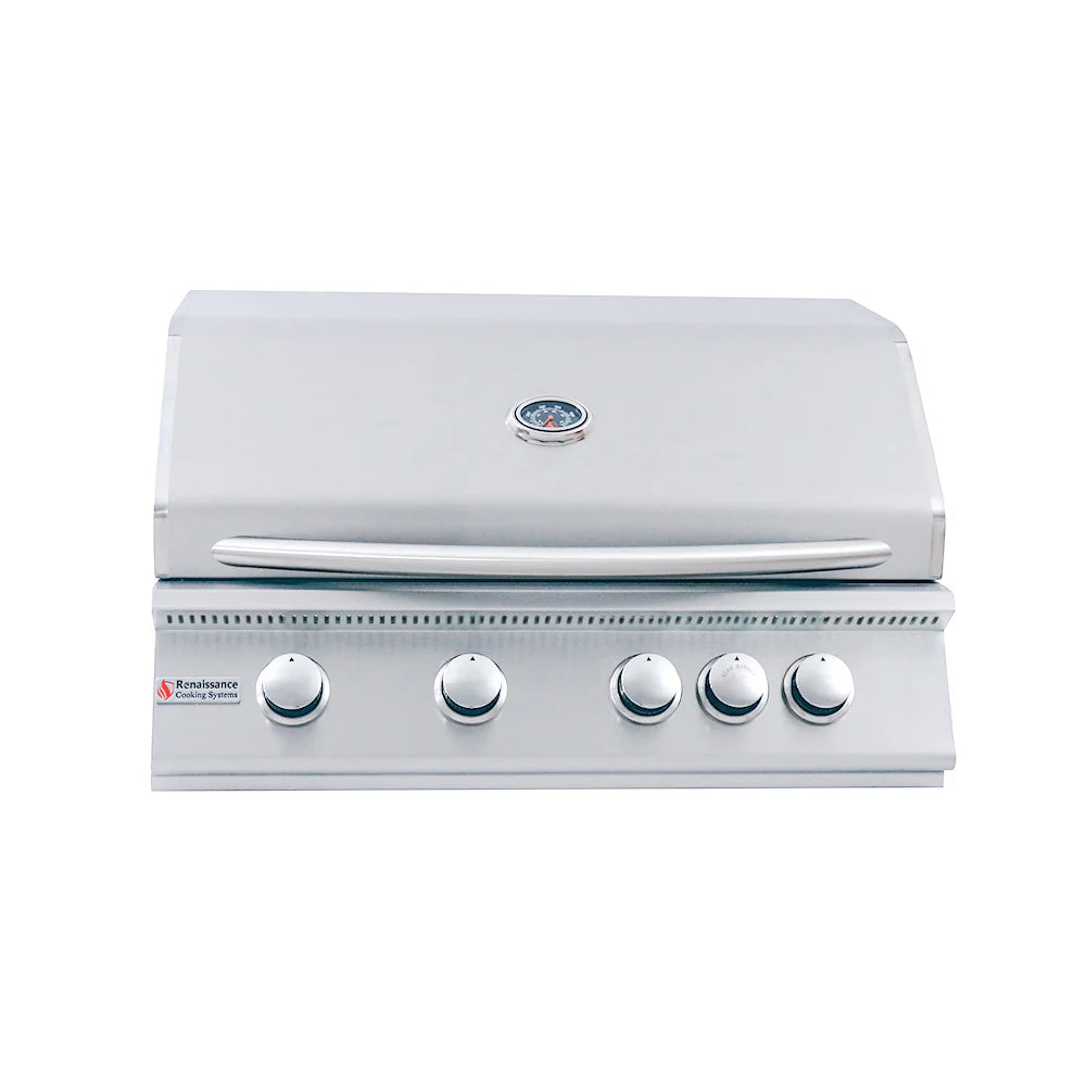 RCS 32" Premier Built-In Grill w/ insulated jacket