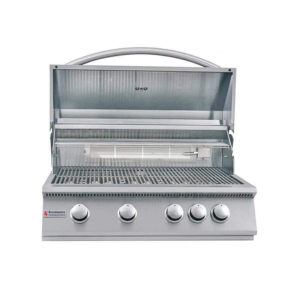 RCS 32" Premier Built-In Grill w/ insulated jacket
