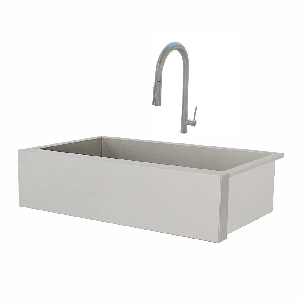 RCS Stainless Farm House Sink - 32 1/2" x 20 3/4"