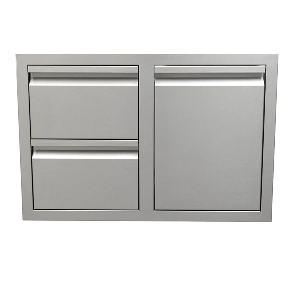 RCS Valiant Double Drawer & LP Bottle Storage - Fully Enclosed
