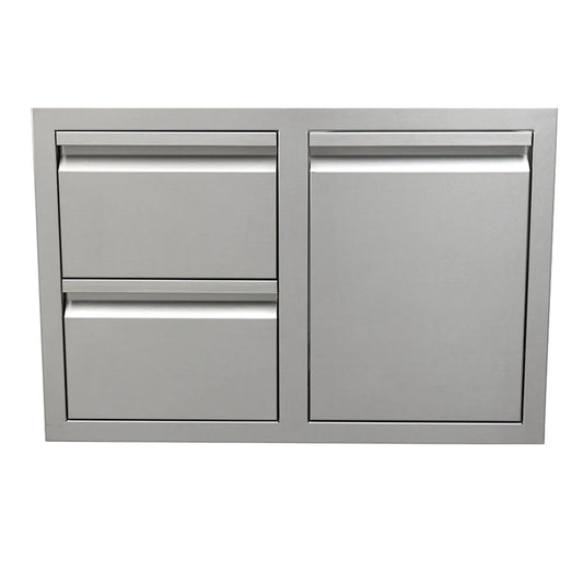 RCS Valiant Double Drawer & LP Bottle Storage - Fully Enclosed