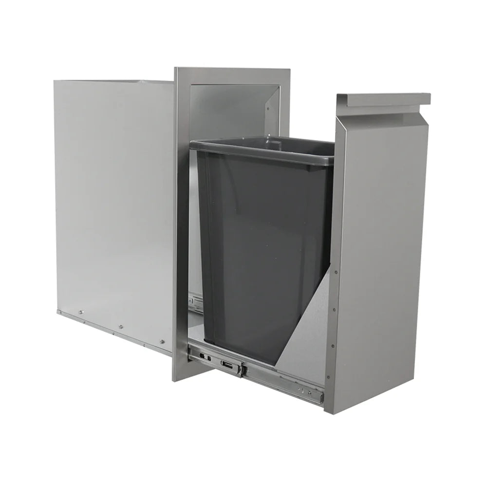 RCS Valiant Narrow Trash Drawer - Trash Can Included