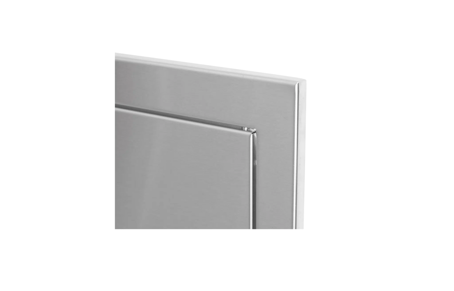 Bull - 38″ Stainless Steel Double Door with Reveal