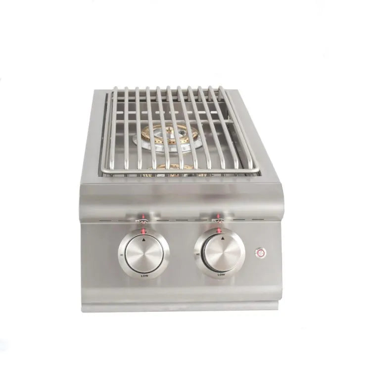 Blaze Premium LTE Built-In Gas Stainless Steel Double Side Burner