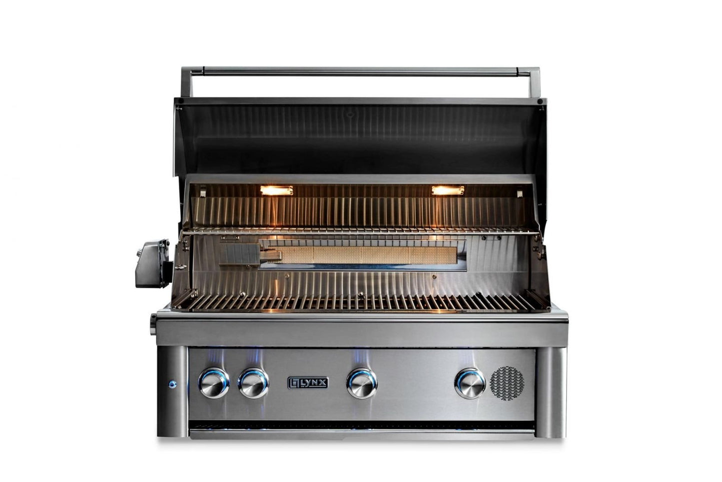 Lynx - 36" Professional Built-In Smart Grill With Rotisserie w/ Insulated Jacket