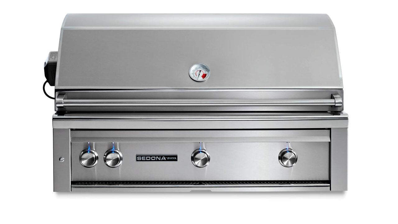 Lynx - 42" Sedona Built-In Grill with 3 Stainless Steel Burners and Rotisserie