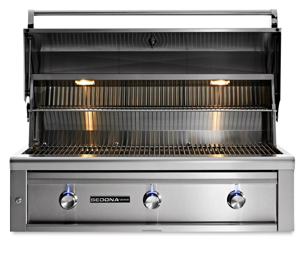 Lynx - 42" Sedona Built-In Grill with 1 Prosear Infrared Burner and 2 Stainless Steel Burners