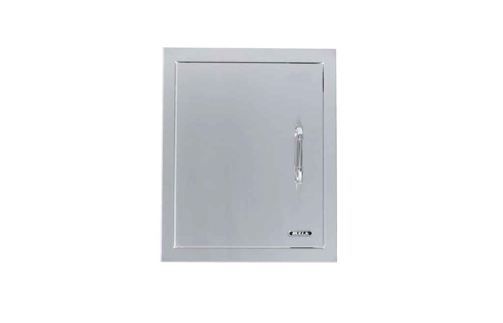 Bull - Vertical Stainless-Steel Access Door Left Swing with Reveal