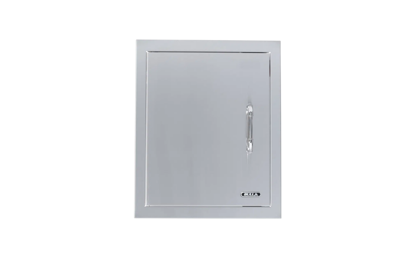 Bull - Vertical Stainless-Steel Access Door Left Swing with Reveal