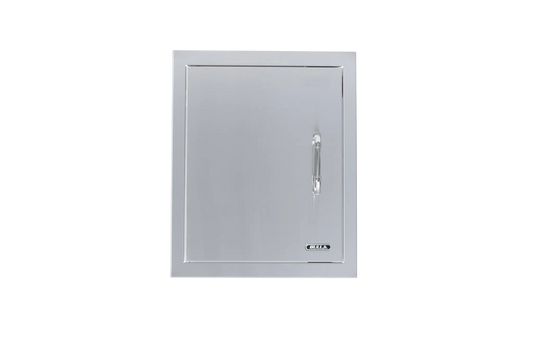 Bull - Vertical Stainless-Steel Access Door Left Swing with Reveal