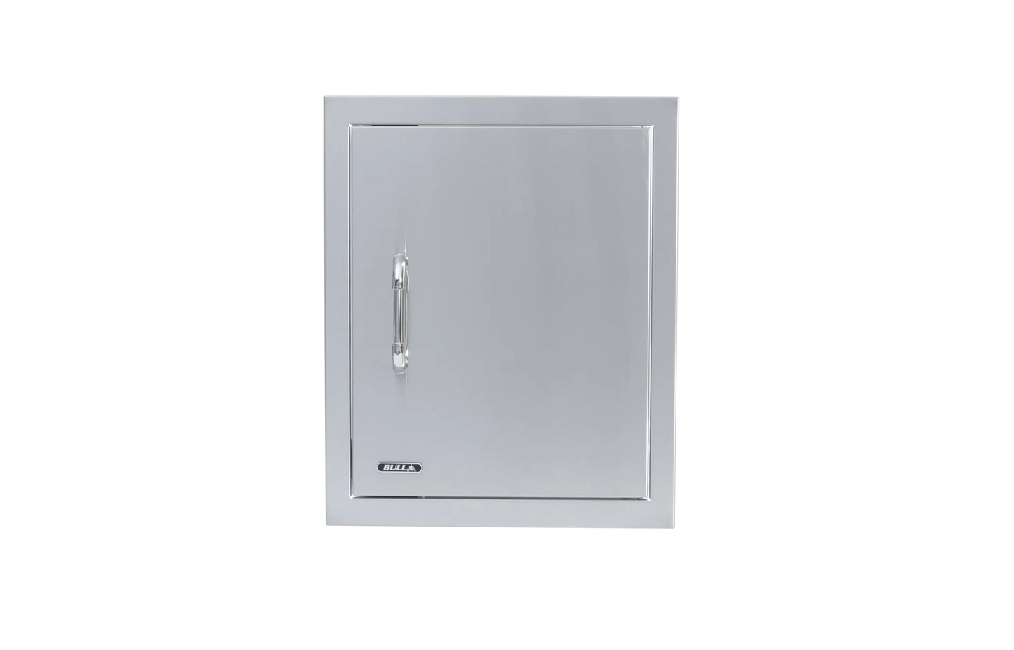 Bull - Vertical Stainless-Steel Access Door Right Swing with Reveal