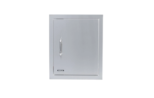 Bull - Vertical Stainless-Steel Access Door Right Swing with Reveal