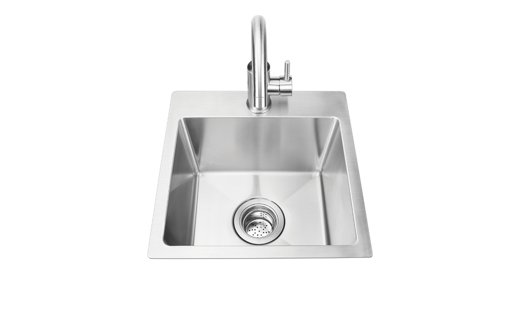 Bull - 18″ Premium Stainless-Steel Dual Mount Sink