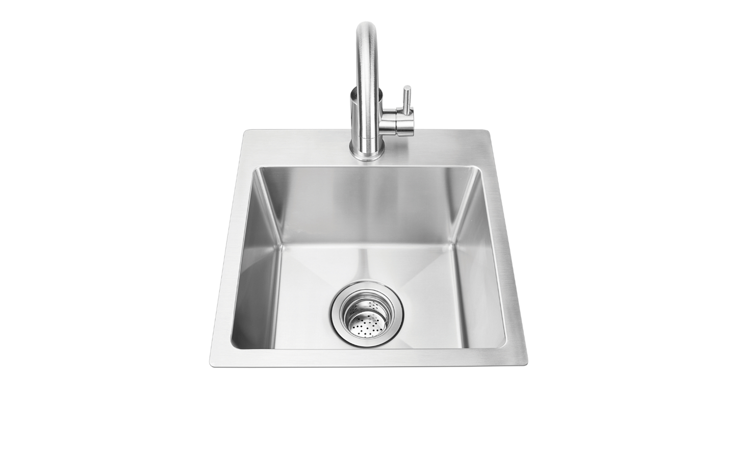 Bull - 18″ Premium Stainless-Steel Dual Mount Sink