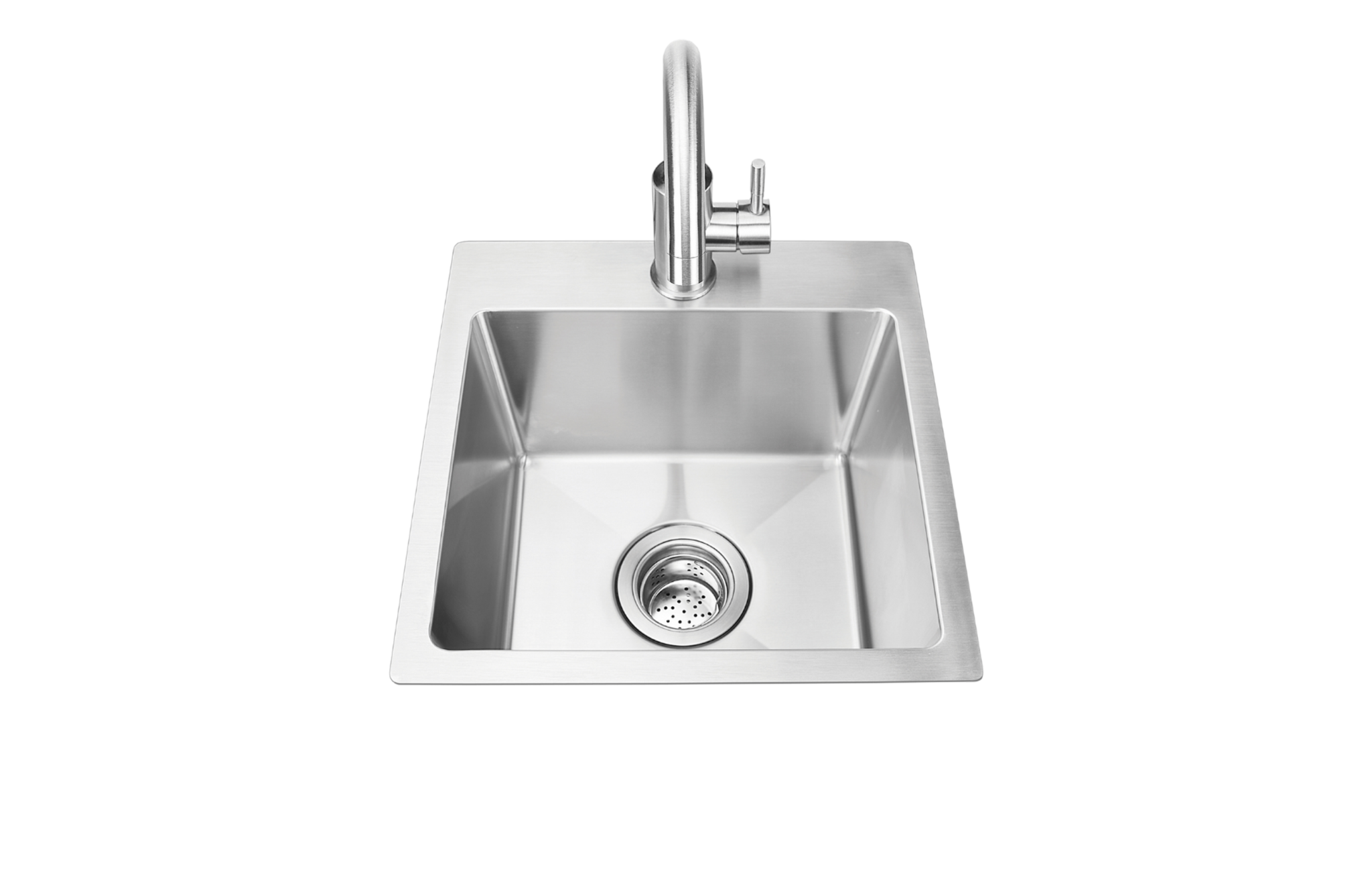 Bull - 18″ Premium Stainless-Steel Dual Mount Sink