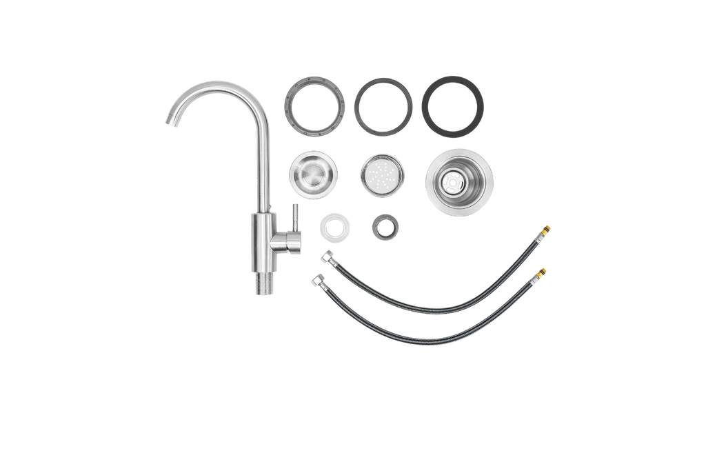 Bull - 18″ Premium Stainless-Steel Dual Mount Sink