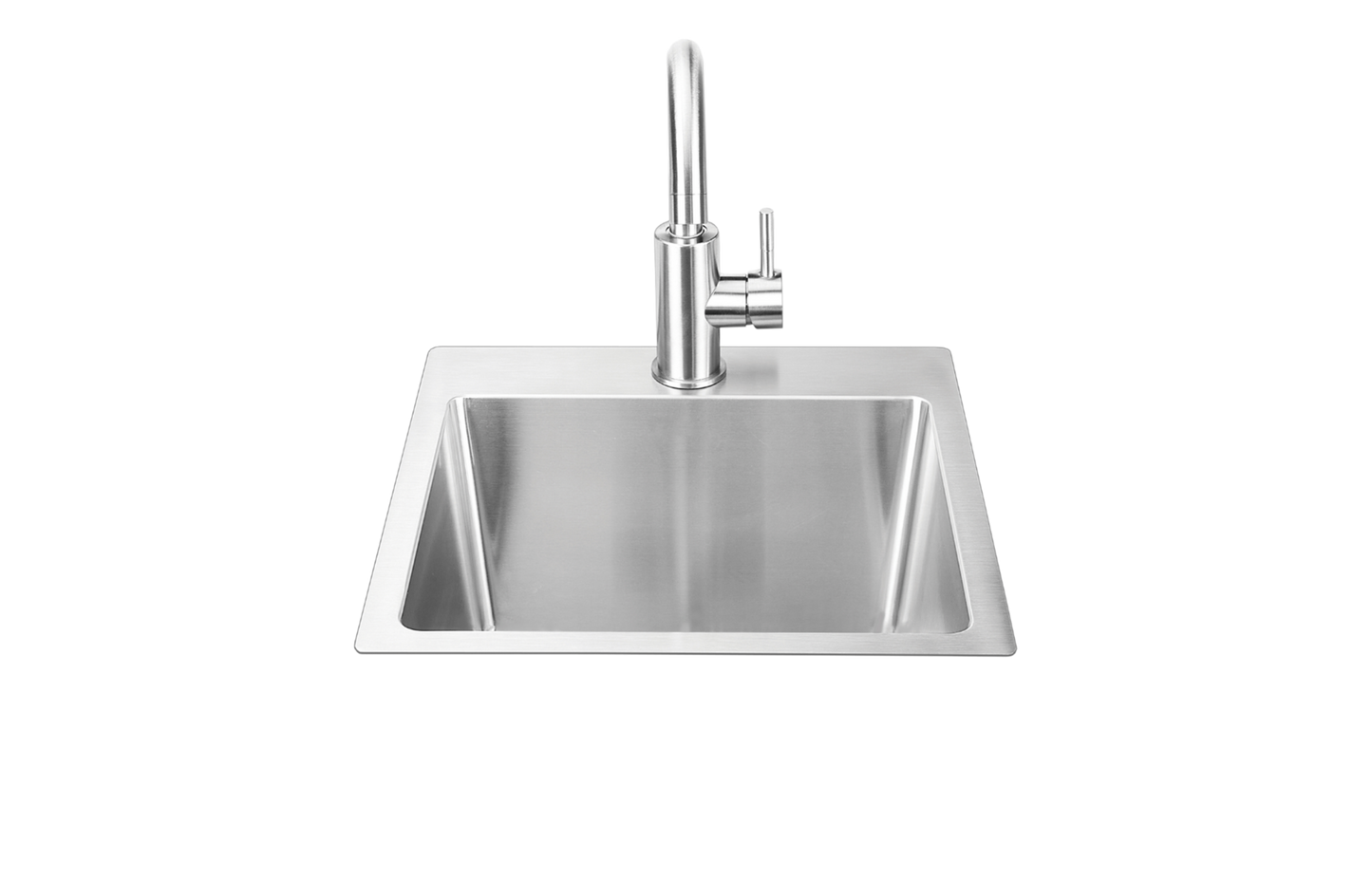 Bull - 18″ Premium Stainless-Steel Dual Mount Sink