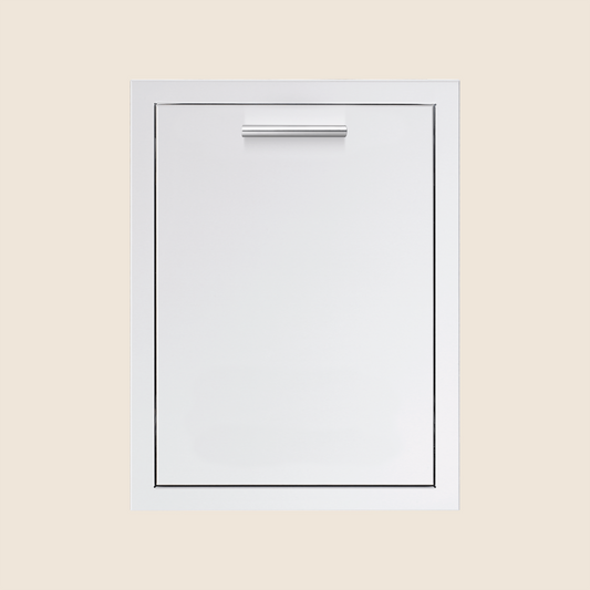 American Made Grills - 20" Trash & Recycling 2-Bin Pullout Drawer