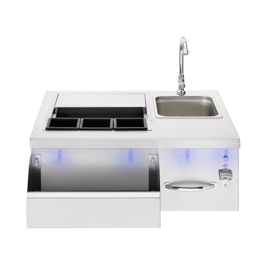 True Flame 30" Beverage & Prep Station