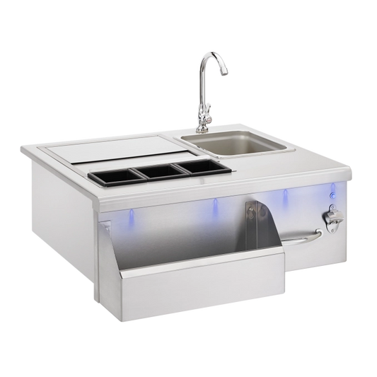 True Flame 30" Beverage & Prep Station