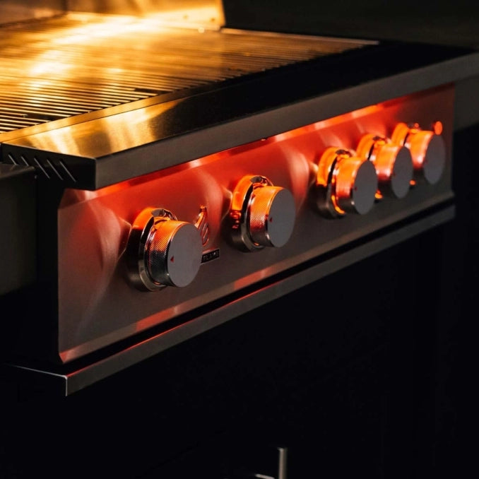 True Flame 25" 3 Burner Gas Grill - LP/NG