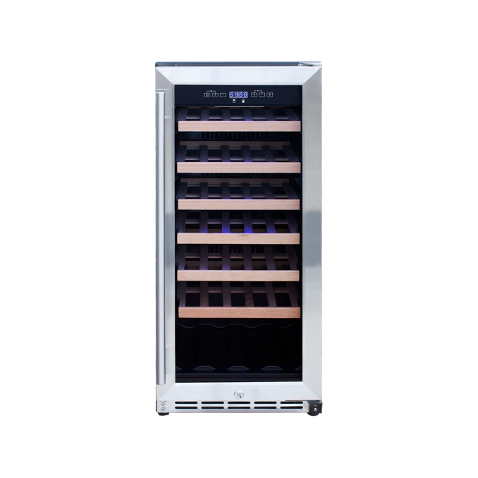 True Flame 15" Outdoor Rated Dual Zone Wine Cooler
