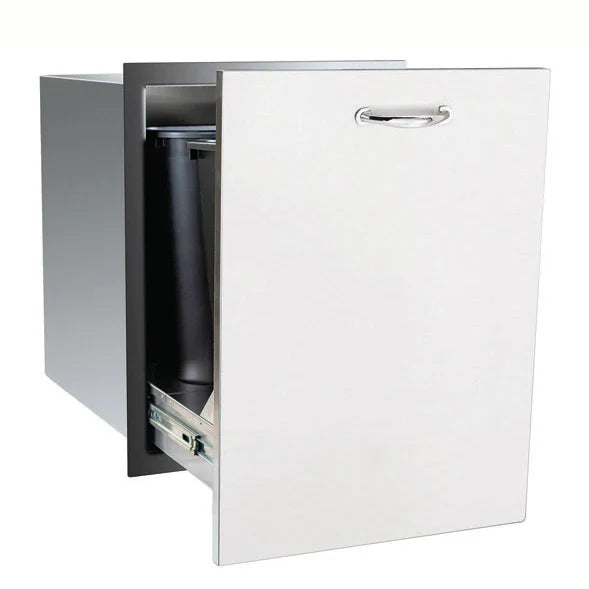 True Flame 20" 2-Bin Trash/Recycling Drawer