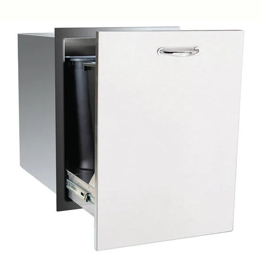 True Flame 20" 2-Bin Trash/Recycling Drawer