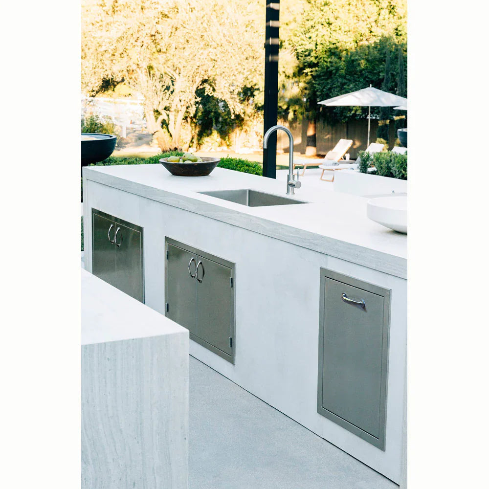 True Flame 20" 2-Bin Trash/Recycling Drawer