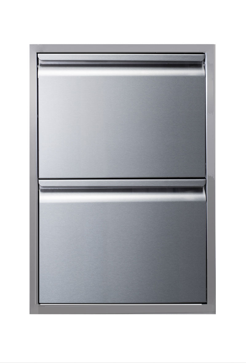 Memphis 21" Two Drawer Stack