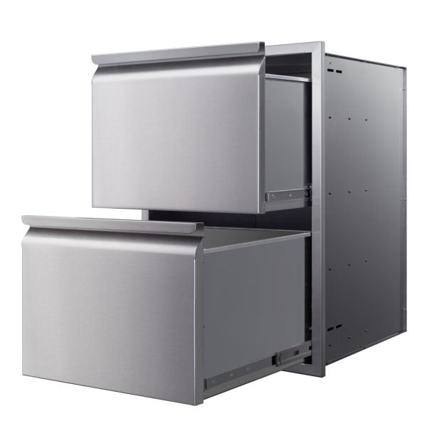 Memphis 21" Two Drawer Stack