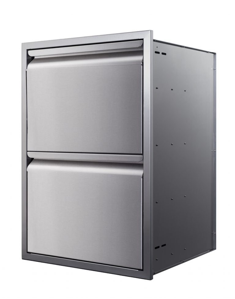 Memphis 21" Two Drawer Stack