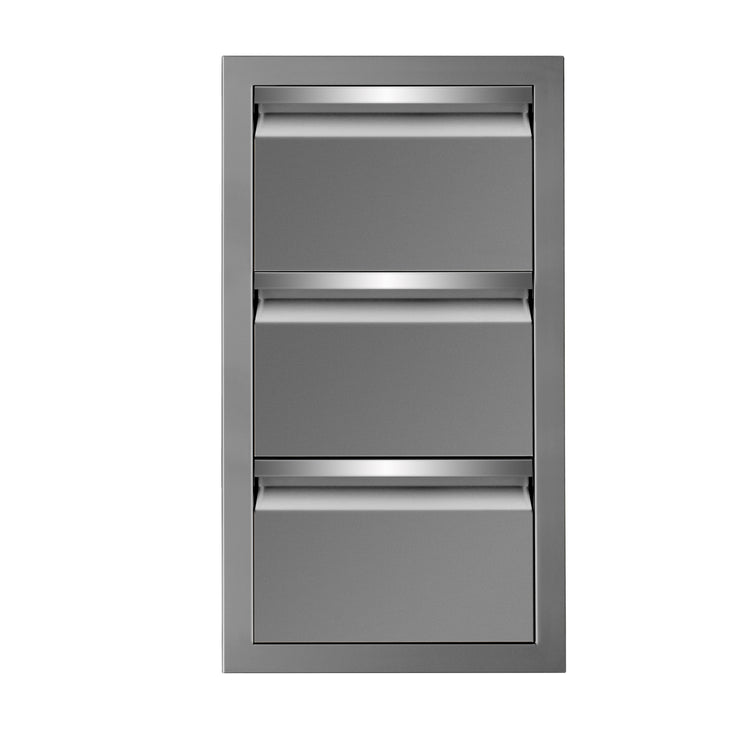 Novo 17" Triple Drawer