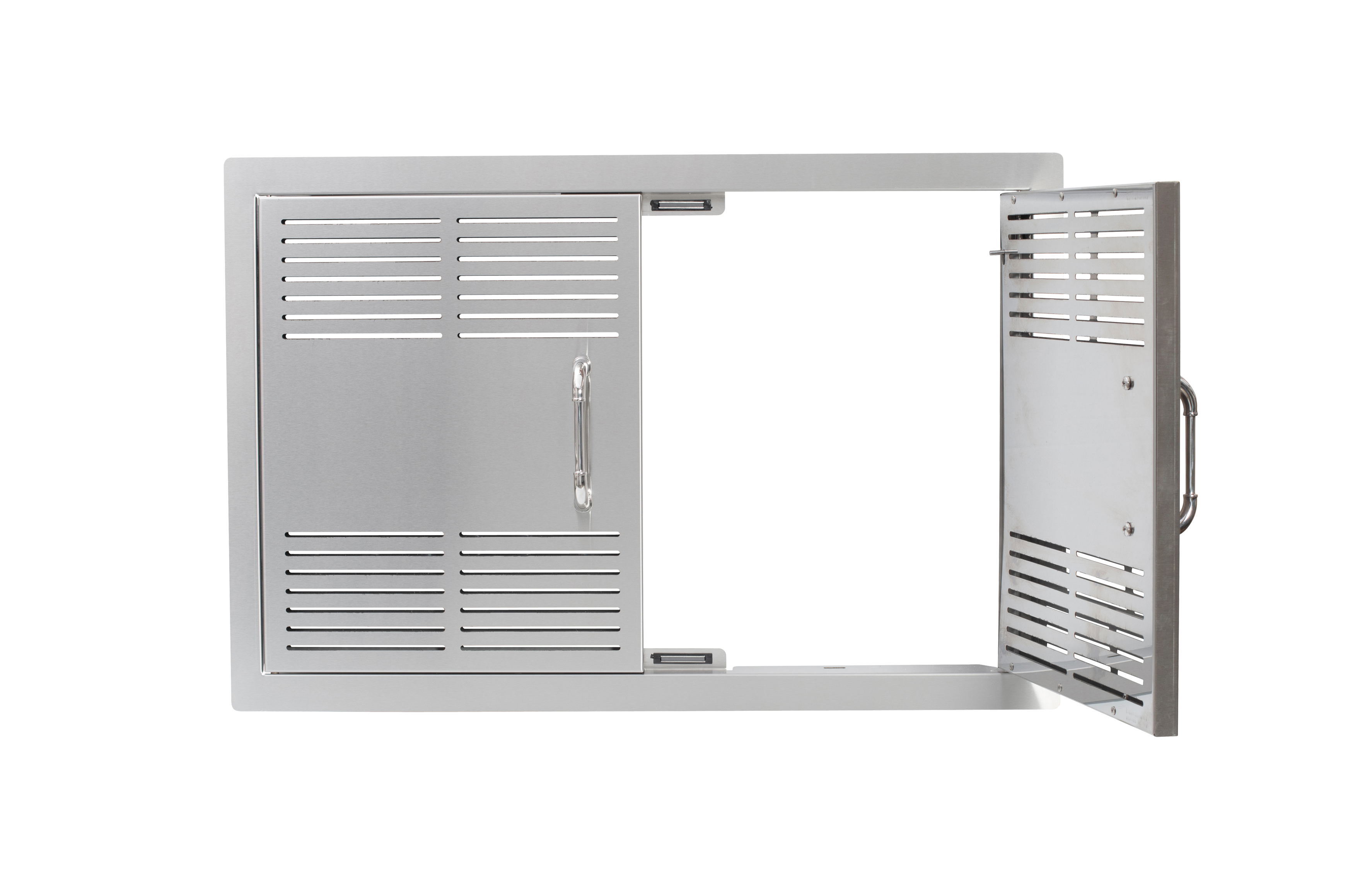 Bull - 30″ Stainless Steel Vented Double Door with Reveal