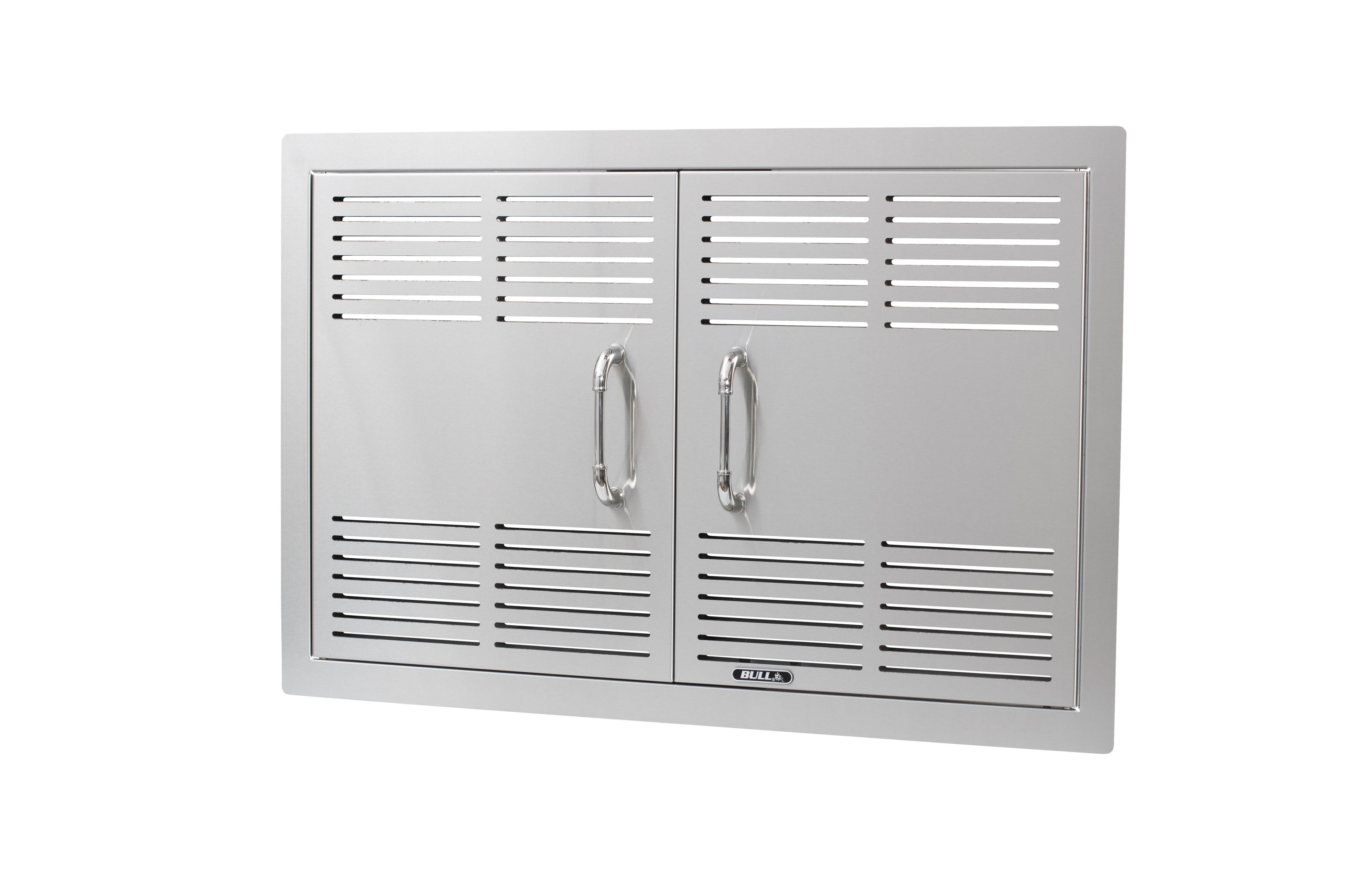 Bull - 30″ Stainless Steel Vented Double Door with Reveal