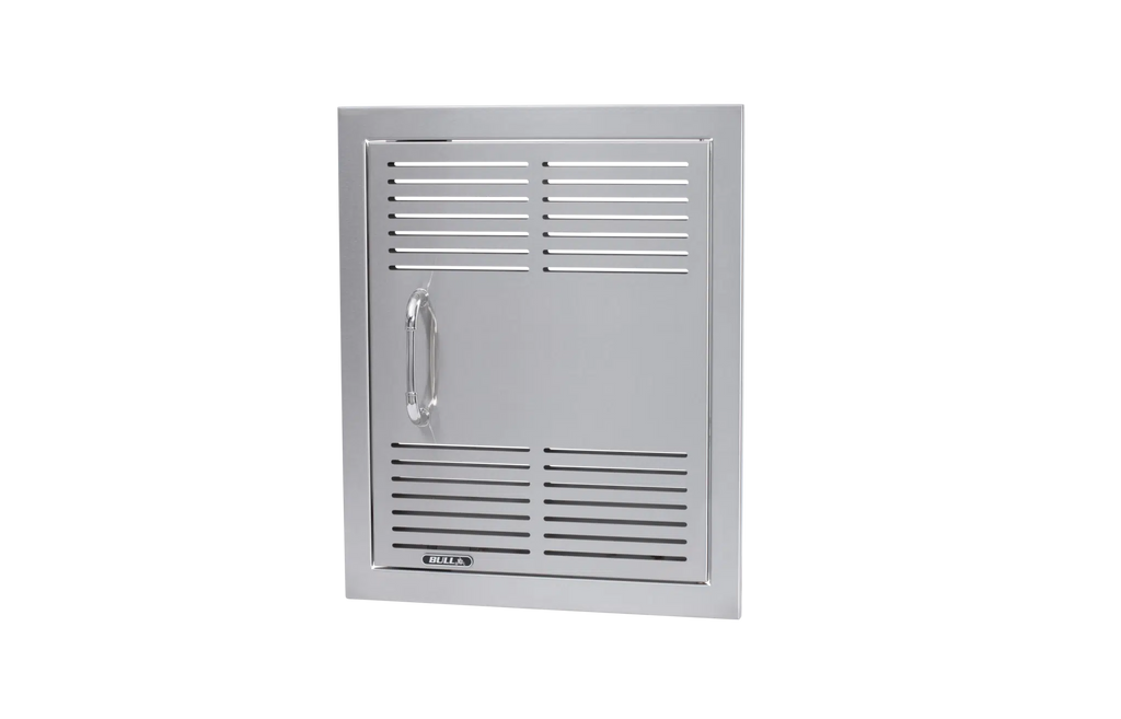 Bull - Dual Lined Stainless Steel Vented Vertical Door with Reveal