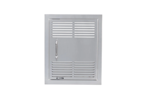 Bull - Dual Lined Stainless Steel Vented Vertical Door with Reveal