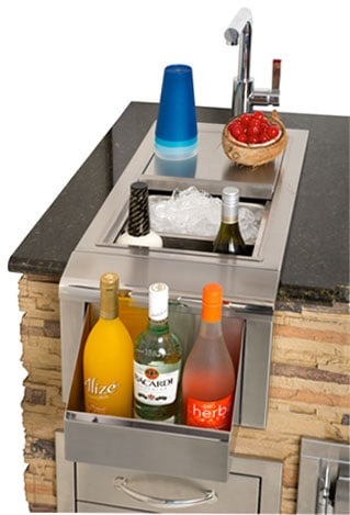 Alfresco - 14" Versa sink and beverage center