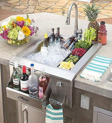 Alfresco - 24" Versa Sink and Beverage Center