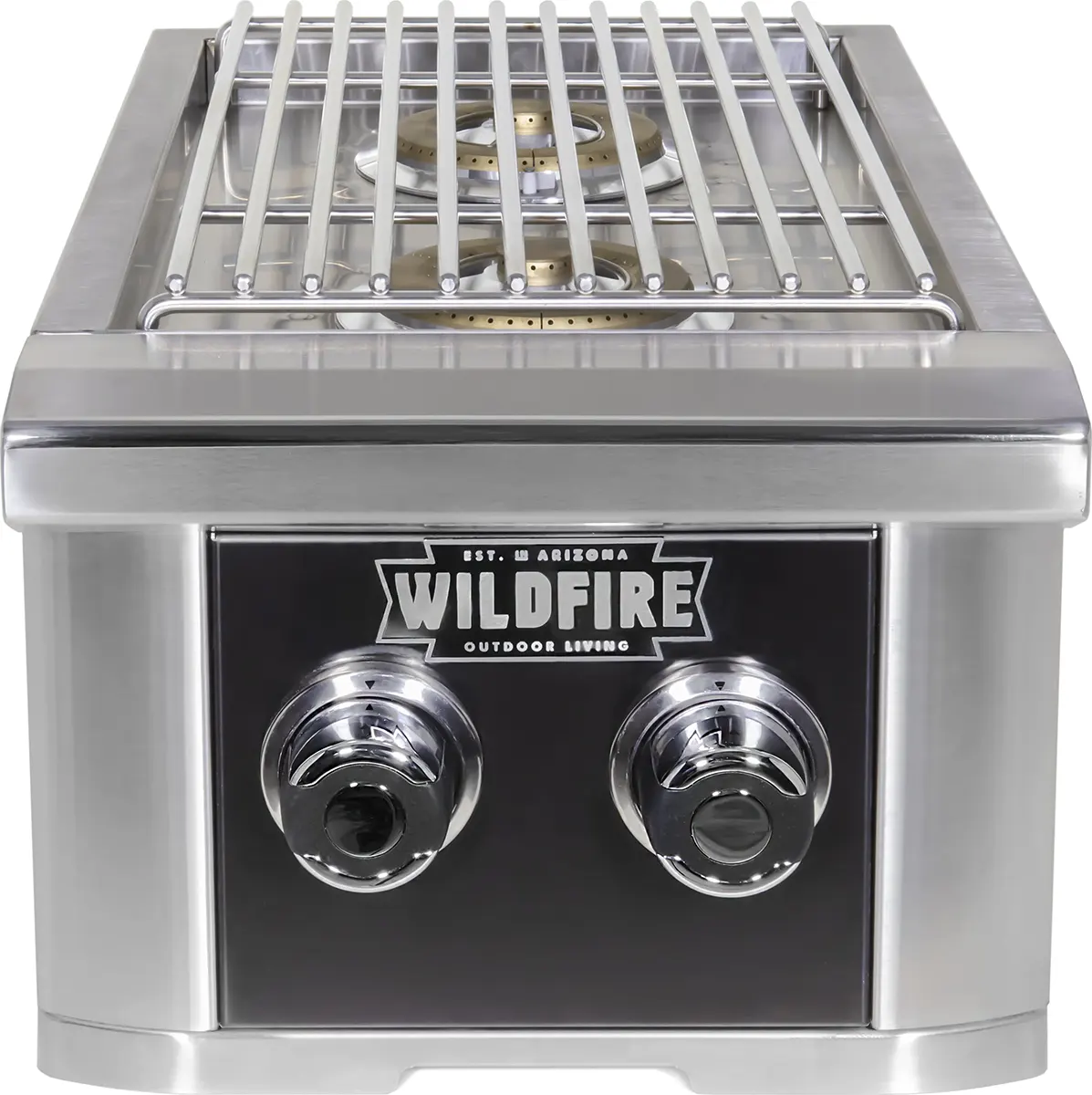 Wildfire Ranch Double Side Burner 304 SS Propane