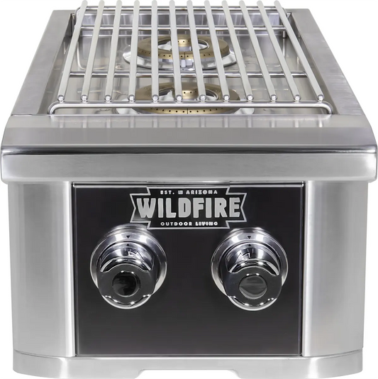 Wildfire Ranch Double Side Burner 304 SS Propane