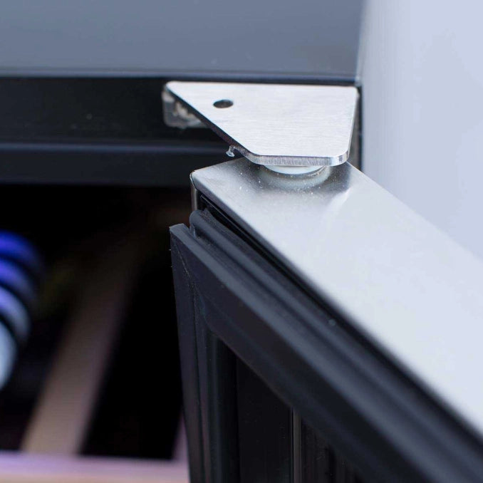 True Flame 15" Outdoor Rated Dual Zone Wine Cooler