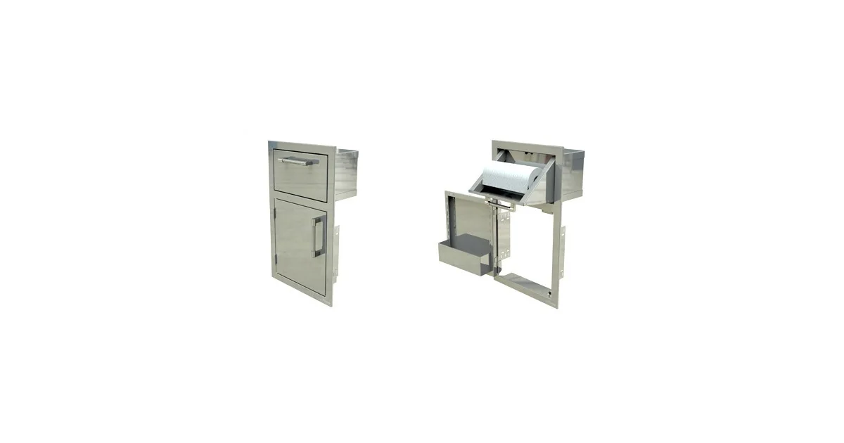 Alfresco - 17" Door/Paper Towel Holder - Left