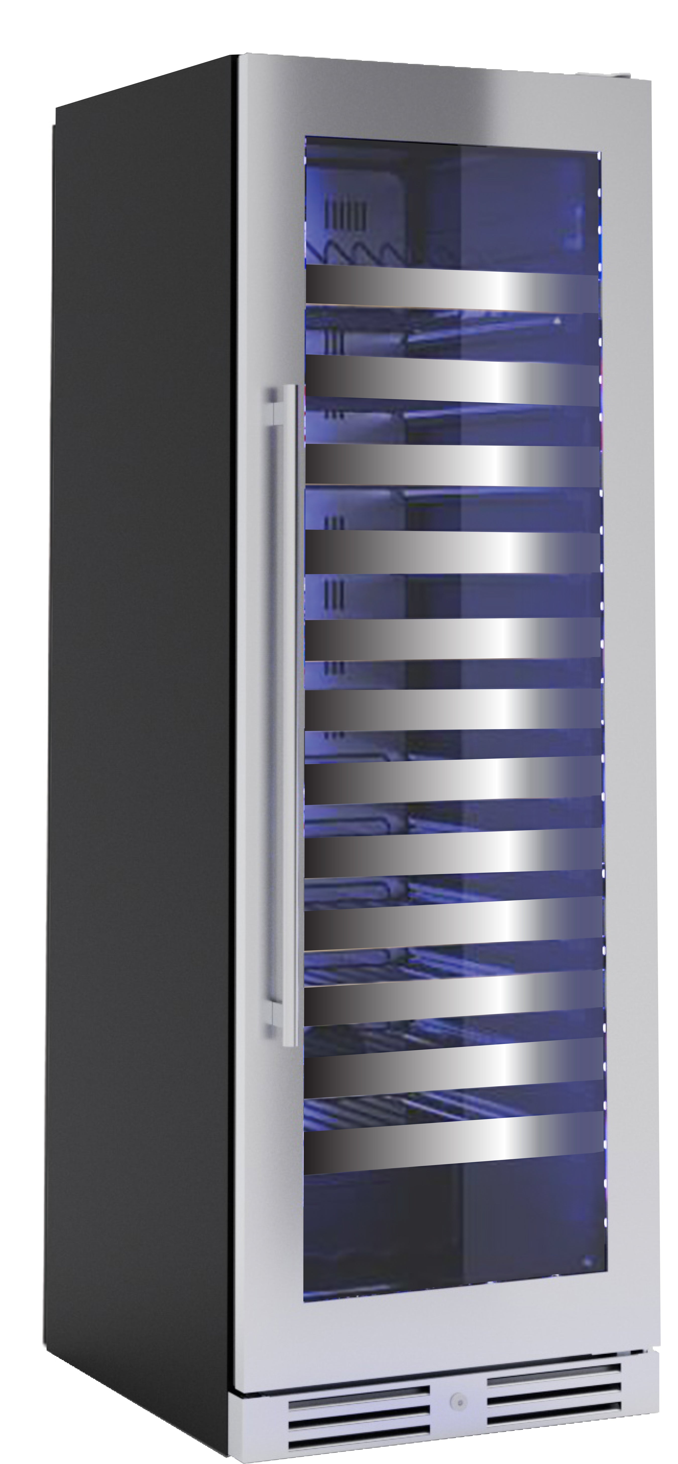 XO Tall Single Zone Wine Cooler (SS glass)