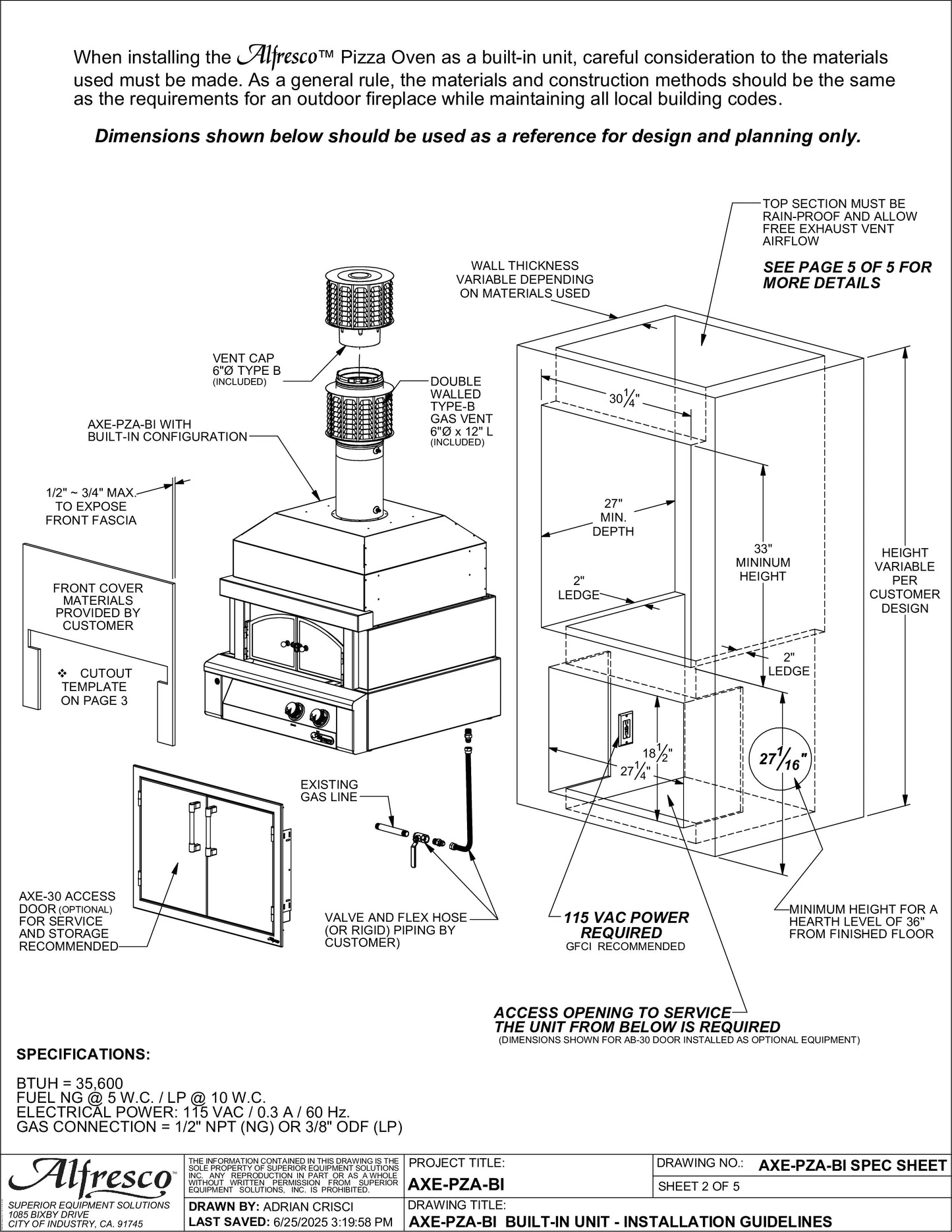 Alfresco - Pizza Oven Plus